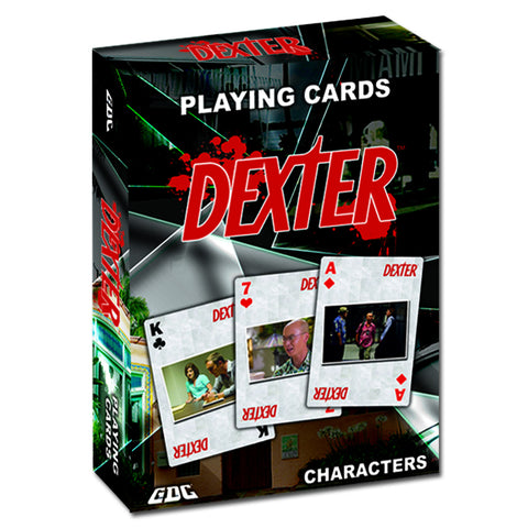 DEXTER PLAYING CARDS, CHARACTERS DECK