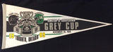 CFL Football 1989 Grey Cup Package Unused Ticket, Program, 2 Hats, Pennant