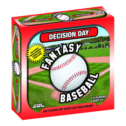 DECISION DAY FANTASY BASEBALL BOARD GAME, TRADING CARDS, MLB