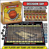 DECISION DAY FANTASY BASKETBALL BOARD GAME, TRADING CARDS, NBA