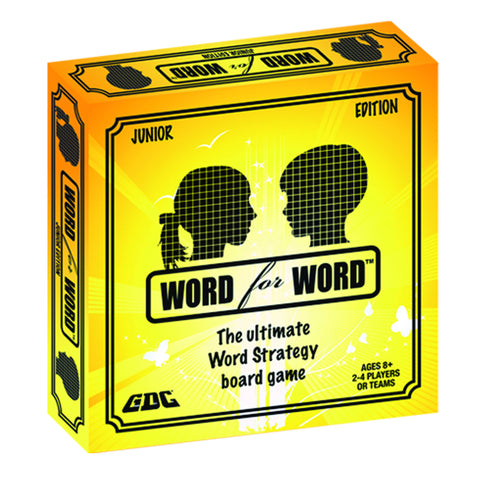 WORD FOR WORD BOARD GAME - JUNIOR EDITION