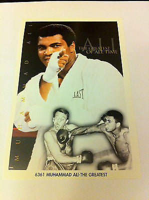 MUHAMMAD ALI MINI POSTER, 4 X 6 INCHES, BOXING, GREATEST OF ALL TIME, NEW