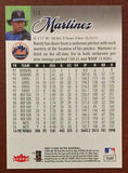 MLB PEDRO MARTINEZ FLEER ULTRA #113 BASEBALL CARD 2007 NEW YORK METS NM-MINT