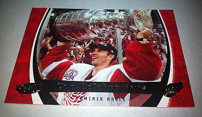 NHL DOMINIK HASEK 2006-07 UPPER DECK POWER PLAY STANLEY CUP CELEBRATIONS INSERT CARD #CC3