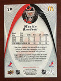 NHL MARTIN BRODEUR 2008-09 UPPER DECK MCDONALDS CARD #29, NM-MINT