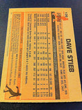 MLB DAVE STIEB OPC, O-PEE-CHEE CARD #130 1983, TORONTO BLUE JAYS NM-MINT