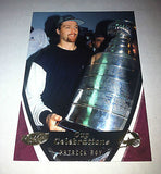 NHL PATRICK ROY 2006-07 UPPER DECK POWER PLAY STANLEY CUP CELEBRATIONS INSERT CARD #CC7