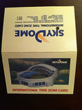 TORONTO SKYDOME INTERNATIONAL TIME ZONE CARD 1989 (MLB, CFL, NBA)