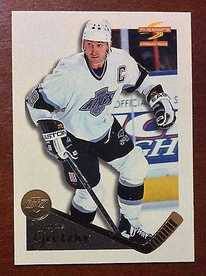 NHL WAYNE GRETZKY 1995-96 PINNACLE SUMMIT, CARD #24, GOLD FOIL, NM-MINT