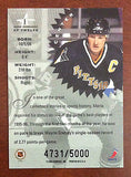 NHL MARIO LEMIEUX 1996 LEAF LIMITED STARS OF THE GAME CARD #4731/5000, NM-MINT