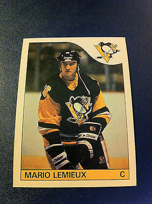 NHL MARIO LEMIEUX, PITTSBURGH PENGUINS ROOKIE CARD #9, O-PEE-CHEE REPRINT, MINT