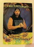 WWE WWF ABSOLUTE DIVAS PARTNERSHIPS BRADSHAW/JBL NM-MINT, FLEER 2002