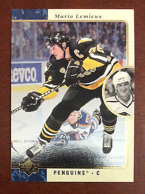 NHL MARIO LEMIEUX 1995-96 UPPER DECK SP CARD #113, NM-MINT