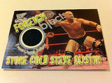 WWE WWF WRESTLEMANIA FOREIGN OBJECTS STONE COLD STEVE AUSTIN CARD EX-NM, FLEER, 2001