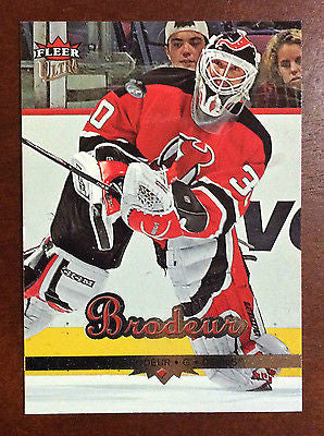 NHL MARTIN BRODEUR 2005-06 FLEER ULTRA CARD #116, NM-MINT