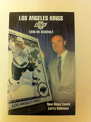 NHL LOS ANGELES KINGS 1995-96 SCHEDULE