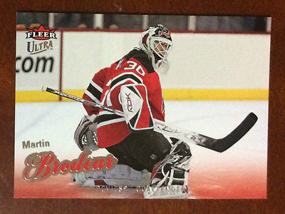 NHL MARTIN BRODEUR 2008-09 FLEER ULTRA CARD #40, NM-MINT
