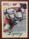 NHL WAYNE GRETZKY 1999-00 UPPER DECK VICTORY, HOCKEY LEGACY, CARD #424, NM-MINT