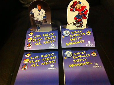 NHL WAYNE GRETZKY, TORONTO BLUE JAYS (MLB), MONTREAL CANADIENS, ZURICH INSURANCE POPUP CARD
