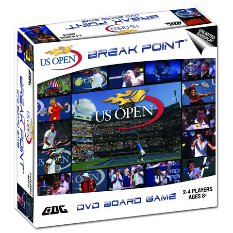US OPEN TENNIS DVD BOARD GAME