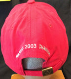 PGA MIKE WEIR, WEIR GOLF CANADA HAT, 2003 MASTERS CHAMPION